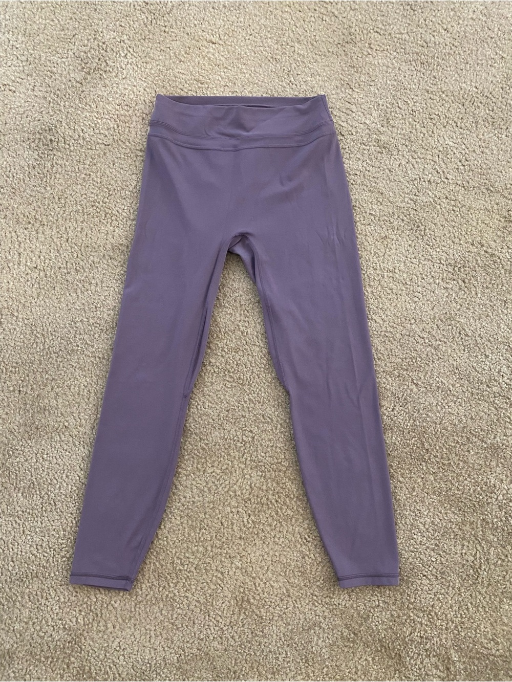 Tuff Athletics High Rise Leggings Medium Lavender Purple
